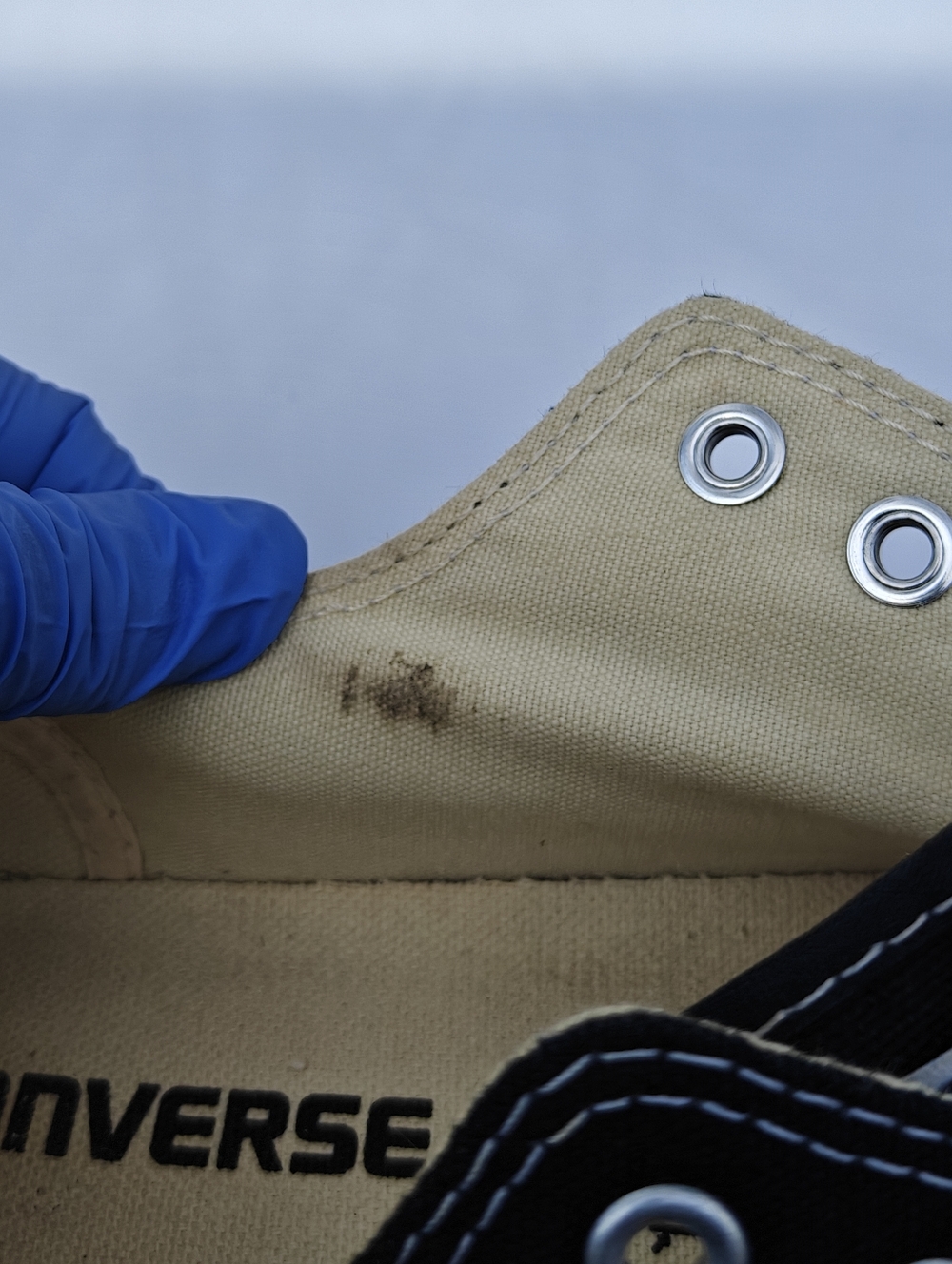 BLACK CONVERSE SNEAKERS - Picture 9 of 11